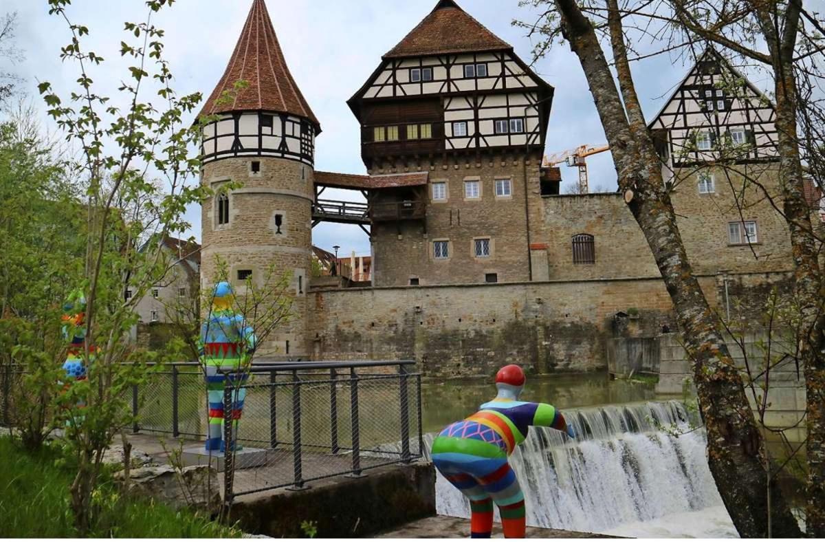 Schlafzimmer 1 Mit Top Aussicht Ueber Weilstetten Balingen Kültér fotó